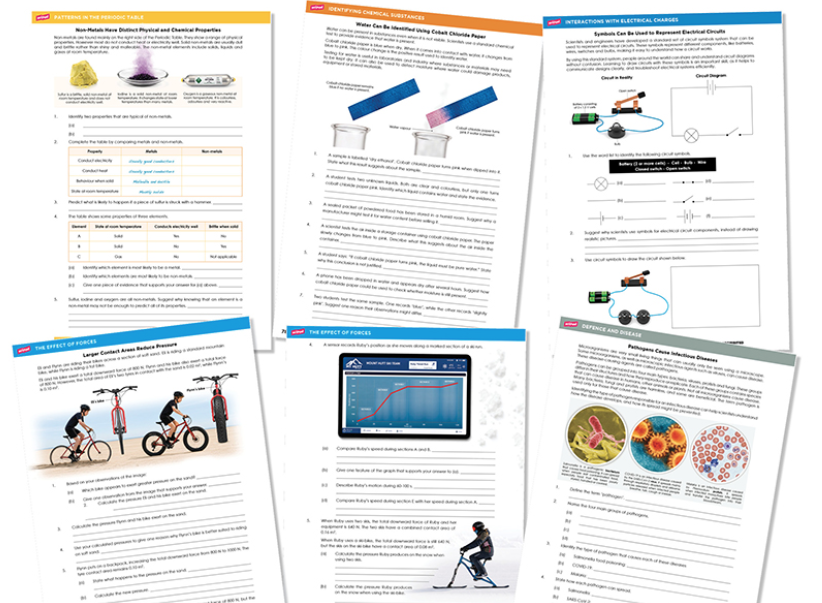 The fully aligned Year 9 sciPAD is here!