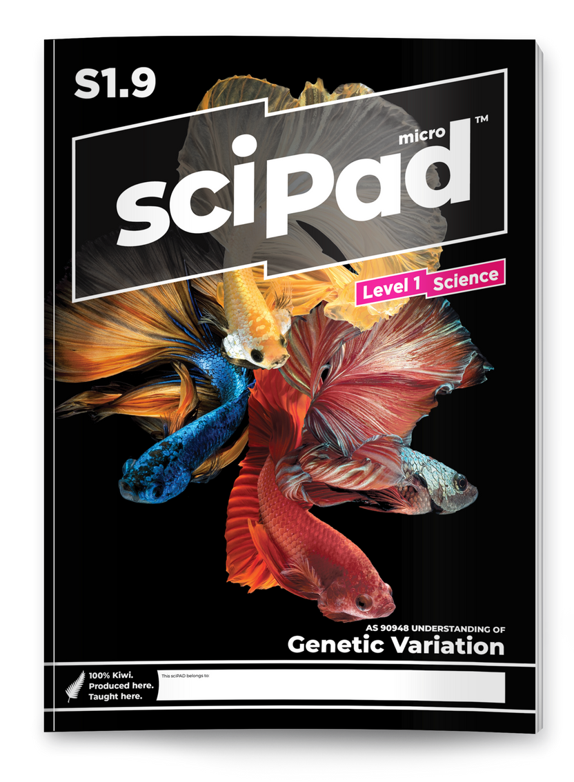 Science 1.9 (Genetic Variation) sciPAD – sciPAD NZ