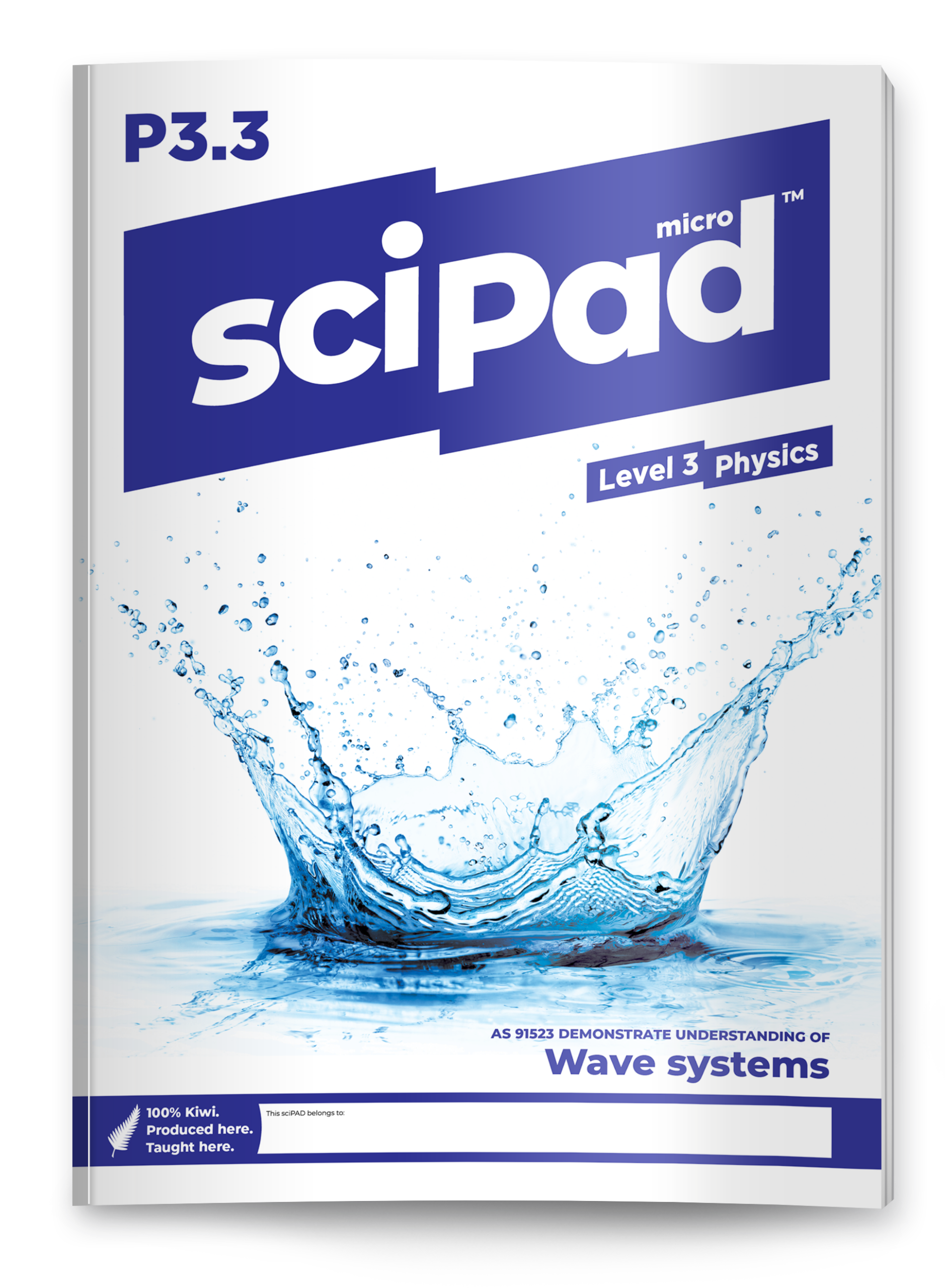 Physics 3.3 (Wave Systems) sciPAD