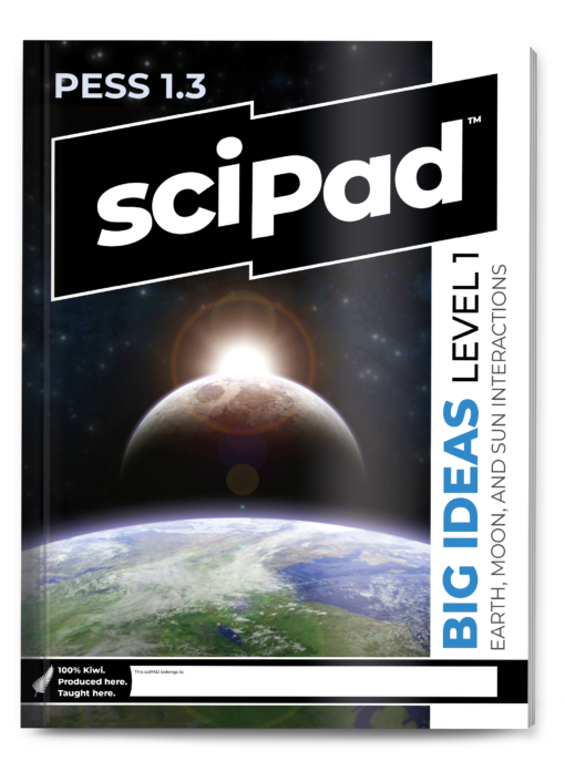 Physics, Earth and Space Science 1.3 (Earth, Moon and Sun Interactions) sciPAD