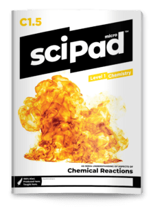 sciPAD 1.5 Chemical Reactions