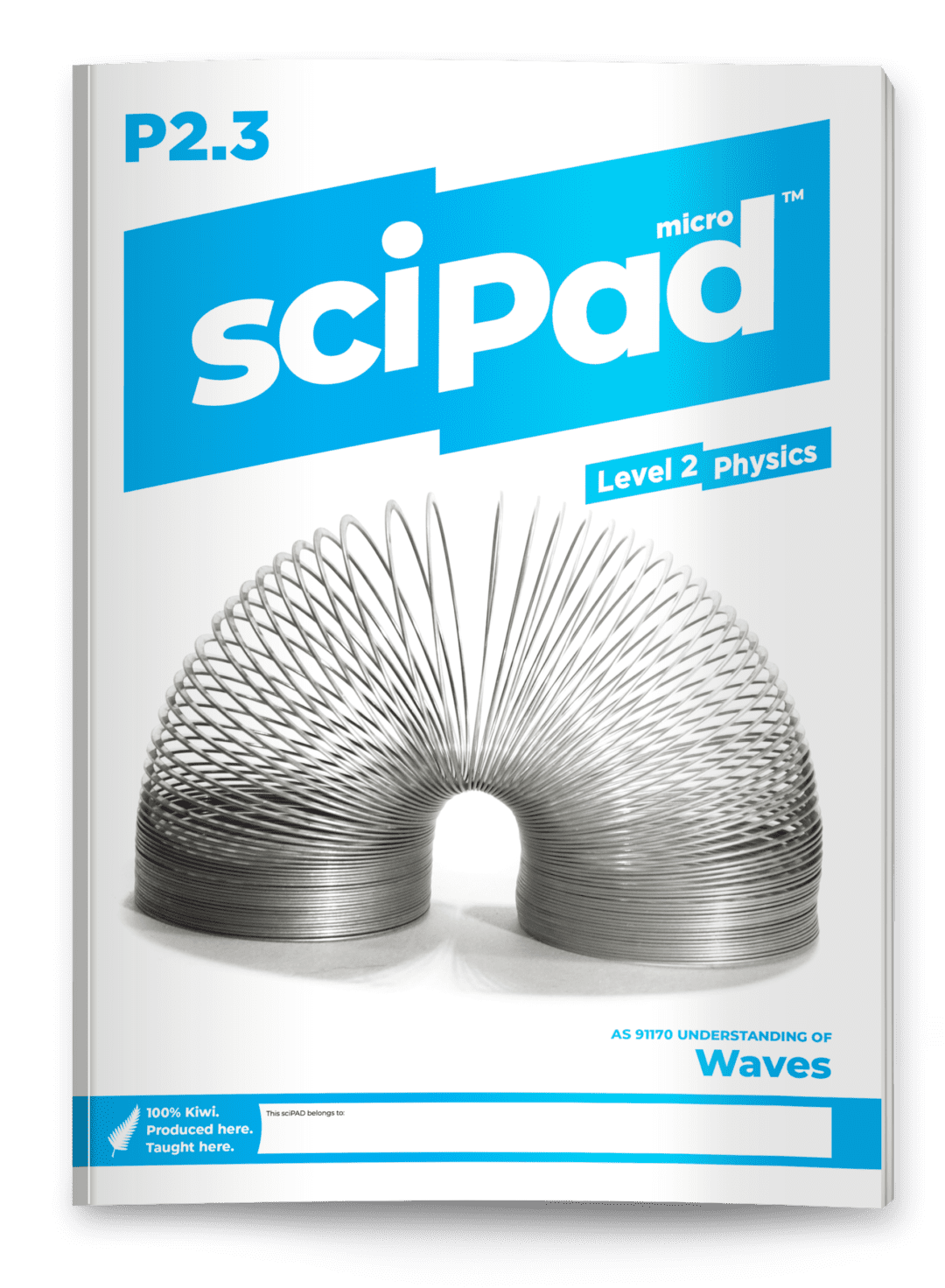 NCEA Level 2 Physics Externals Workbook & Study Guide | sciPAD