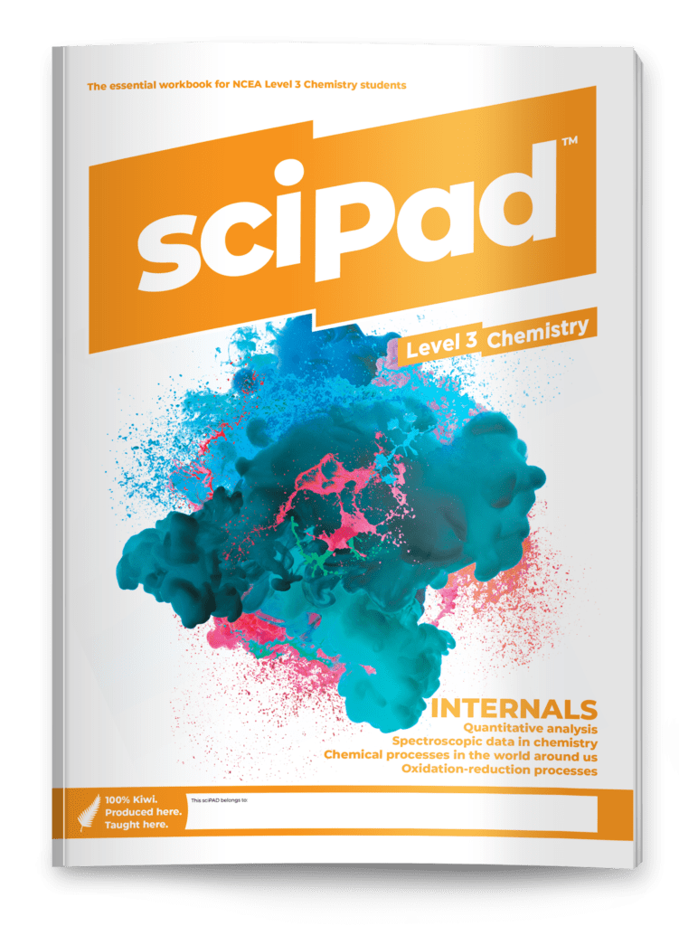 NCEA Level 3 Chemistry Internals Workbook & Study Guide sciPAD